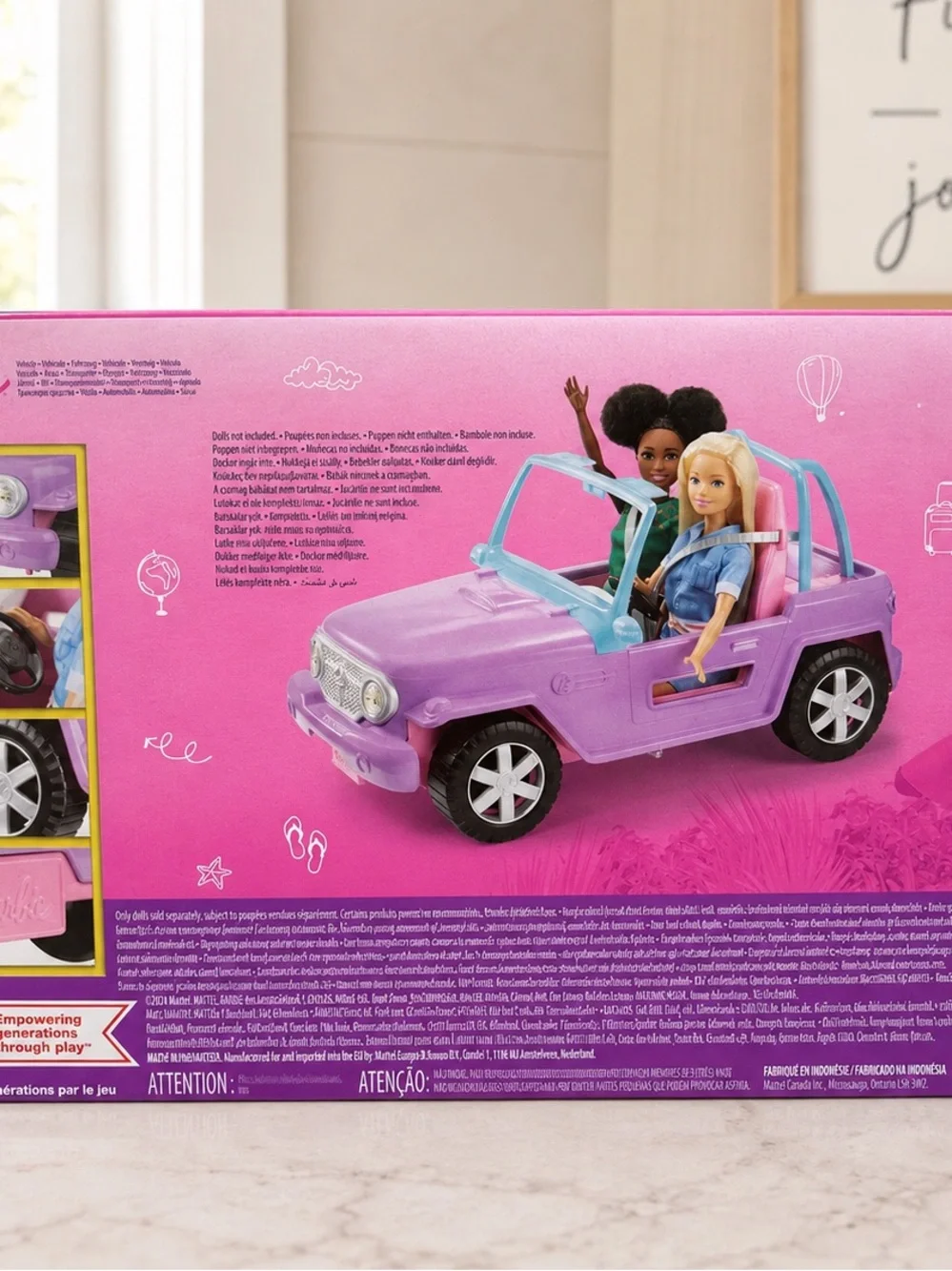 Mattel new box